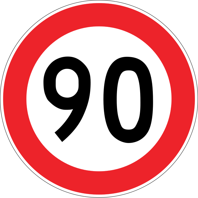 Geçici Hız Sınırı 90 km/s